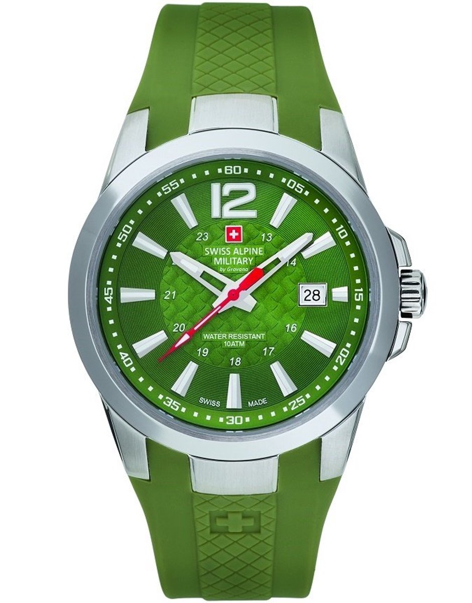Swiss Alpine Military Combat Air SAM7058.1838 mannen horloge