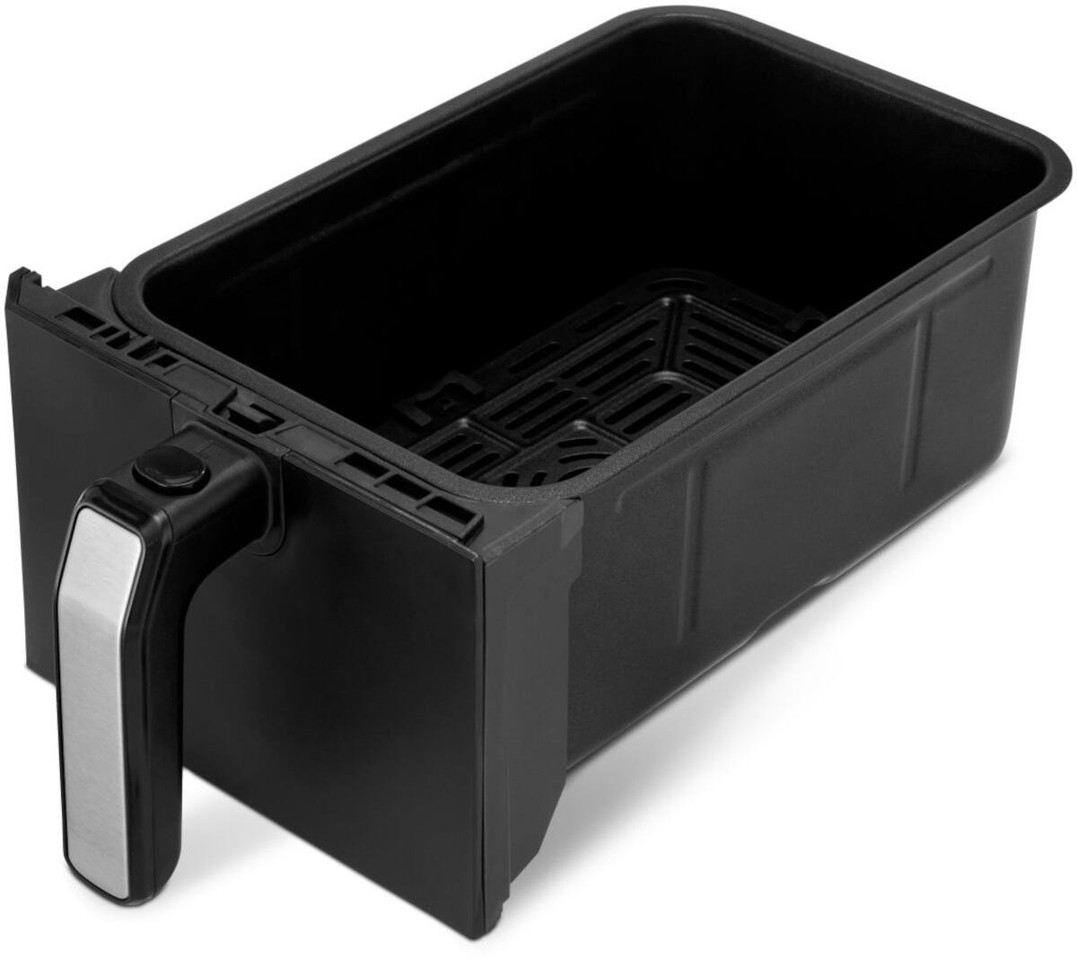 Instant Pot Vortex Dual 8L Airfryer Linkerlade - Origineel vervangend onderdeel - Perfecte modelspecifieke pasvorm in zwart - Duurzame hittebestendige constructie - Antiaanbaklaag voor eenvoudig schoonmaken - Vaatwasserbestendig - Essentieel voor dub
