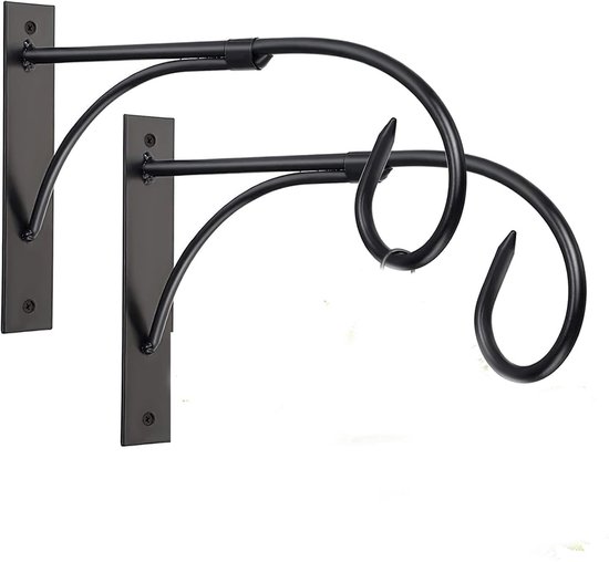 thumbnail: Set Van 4 Schoorsteen/kroonhangers - Verstelbare Haak Voor Kransen, Slingers & Kerstsokken - Voor Binnen & Buiten