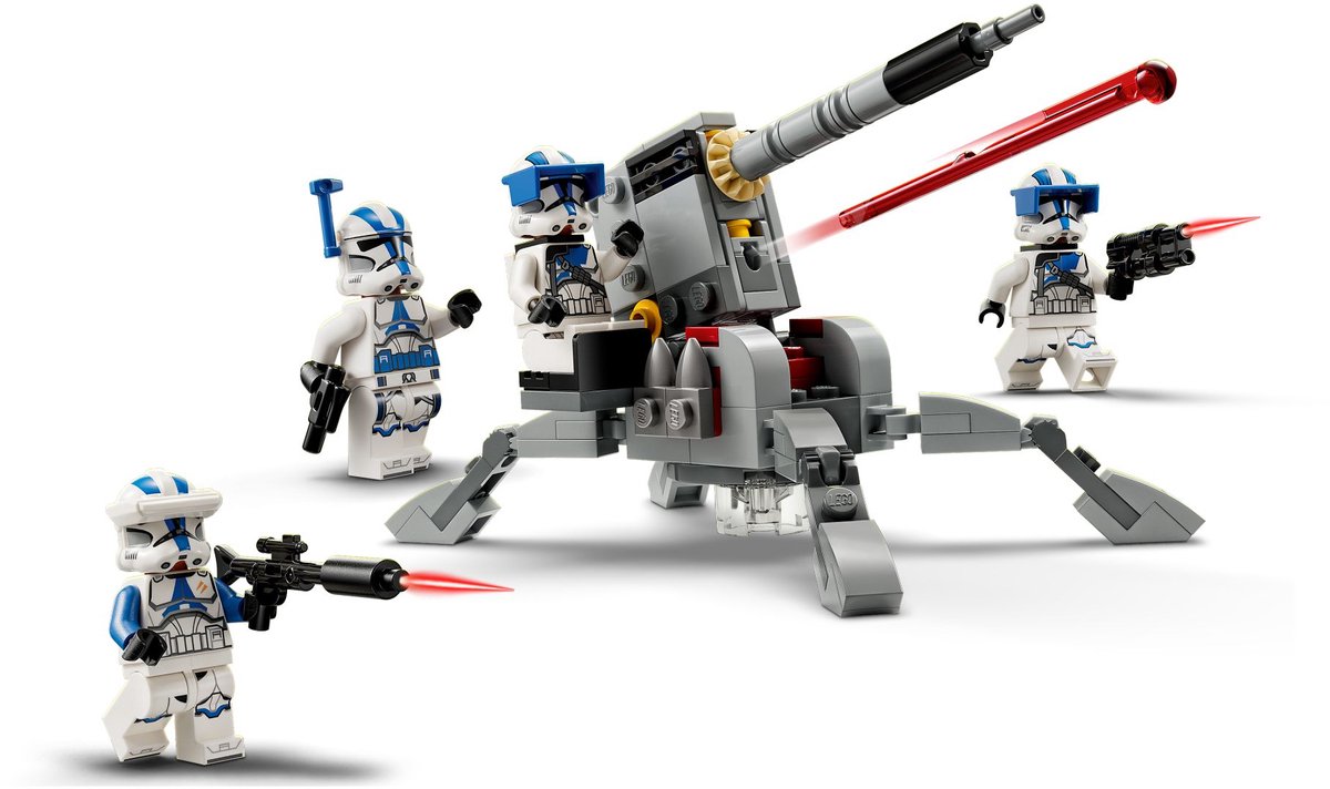 LEGO Star Wars 501st Clone Troopers Battle Pack Bouwbaar Speelgoed met Minifiguren - 75345 — afbeelding 21