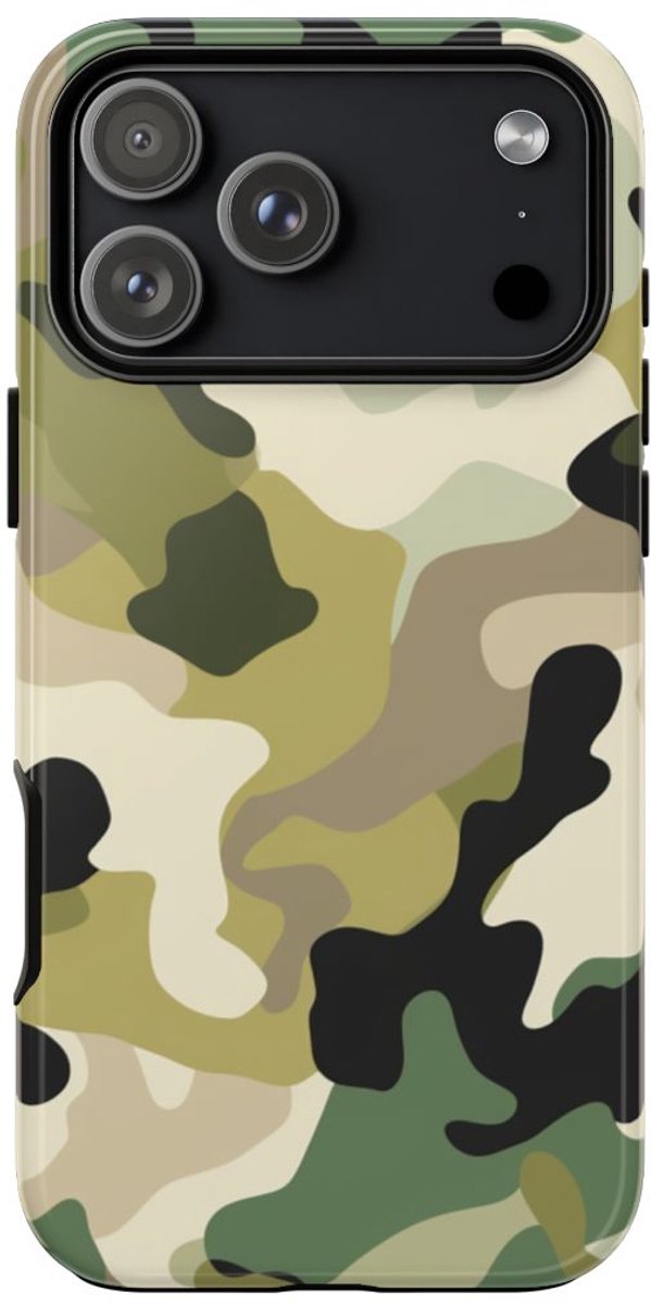 Klassiek Camouflagepatroon – Telefoonhoesje Geschikt voor iPhone 17 Pro Max
