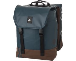 AGU DWR Urban - Dubbele Fietstas - 36L - Waterafstotend - Reflecterend - Groen - Bevestiging met bandjes