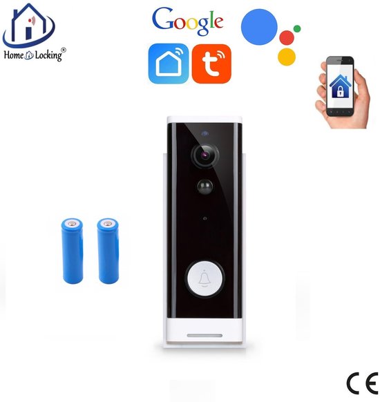 1 WIFI buiten videofoon 2.0MP met 2 oplaadbare batterijen en - 1 - €79,95