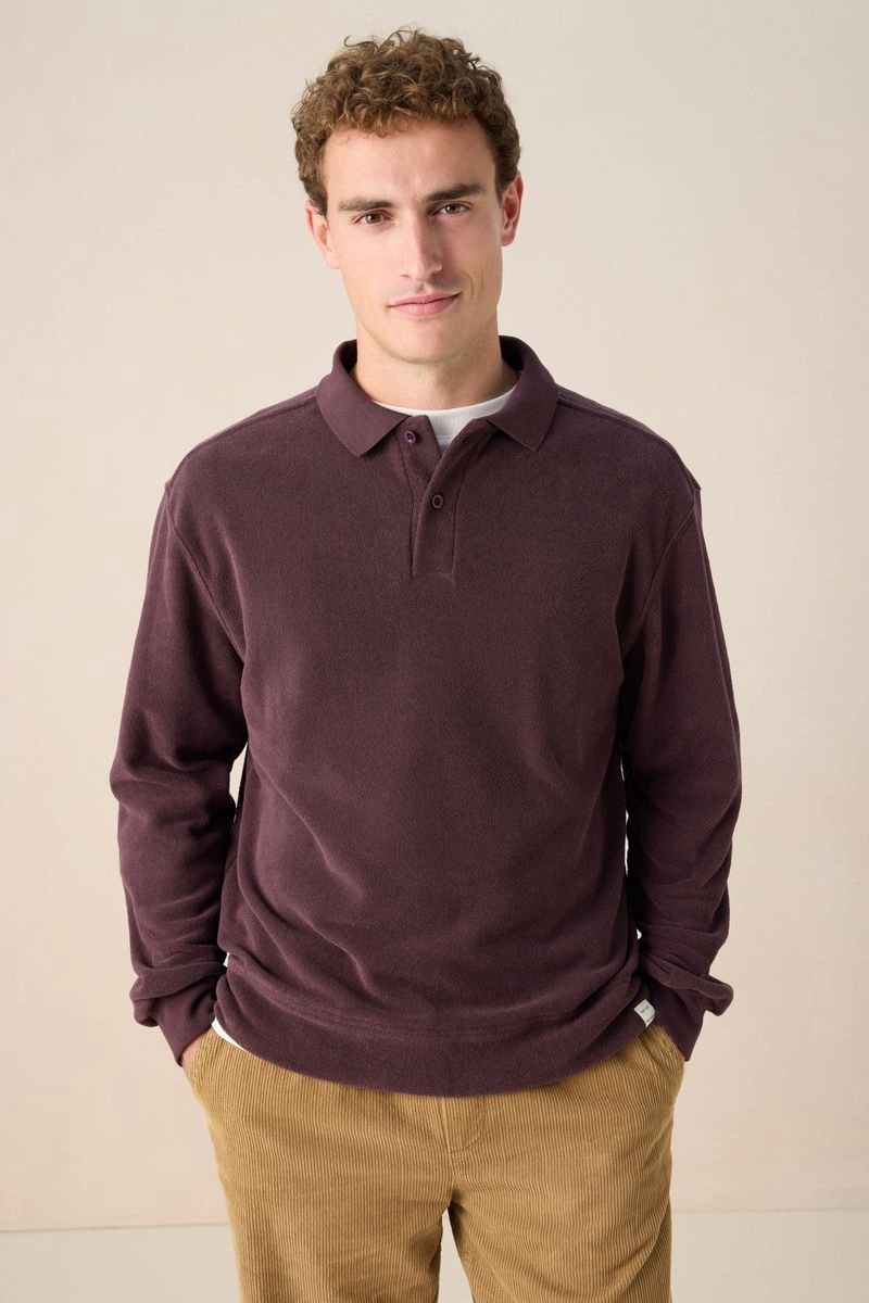 Sissy-Boy - Bruine badstof sweater