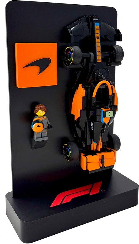 SmarThuis Display Stand – Geschikt voor LEGO® Speed Champions – McLAREN – Origineel Logo - Premium Design