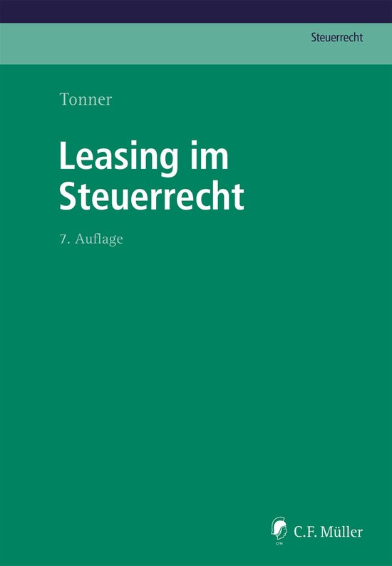 Leasing im Steuerrecht - cover