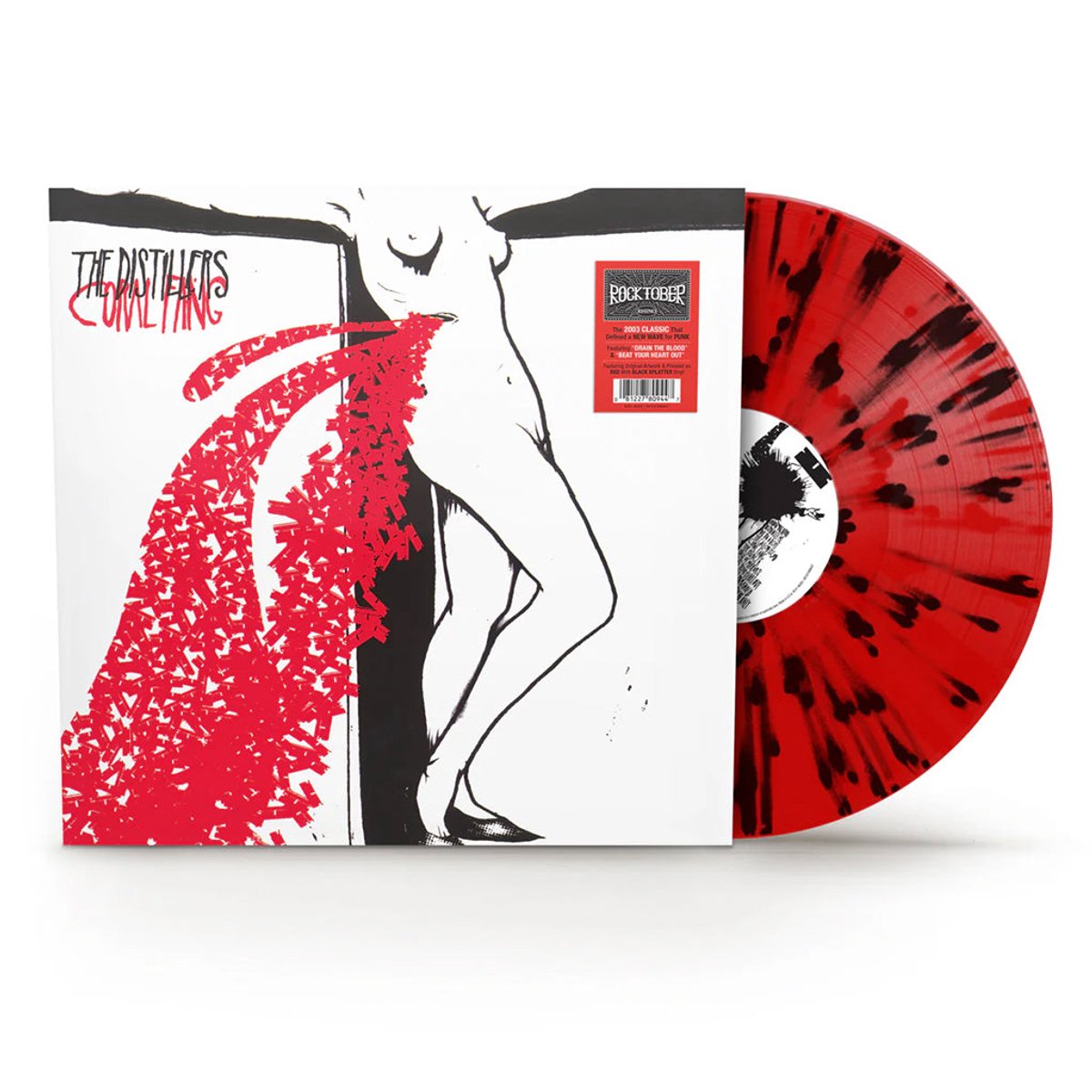 Distillers - Coral Fang (Rocktober 2025 Red & Black Splatter Vinyl)