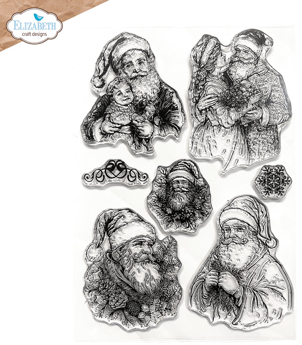 ECD Clear stamps A5 - Santa