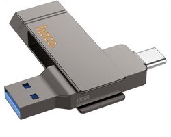 Top 10 beste geheugensticks 2026: Hoco 2-in-1 USB-stick USB-C en USB 3.0 128GB