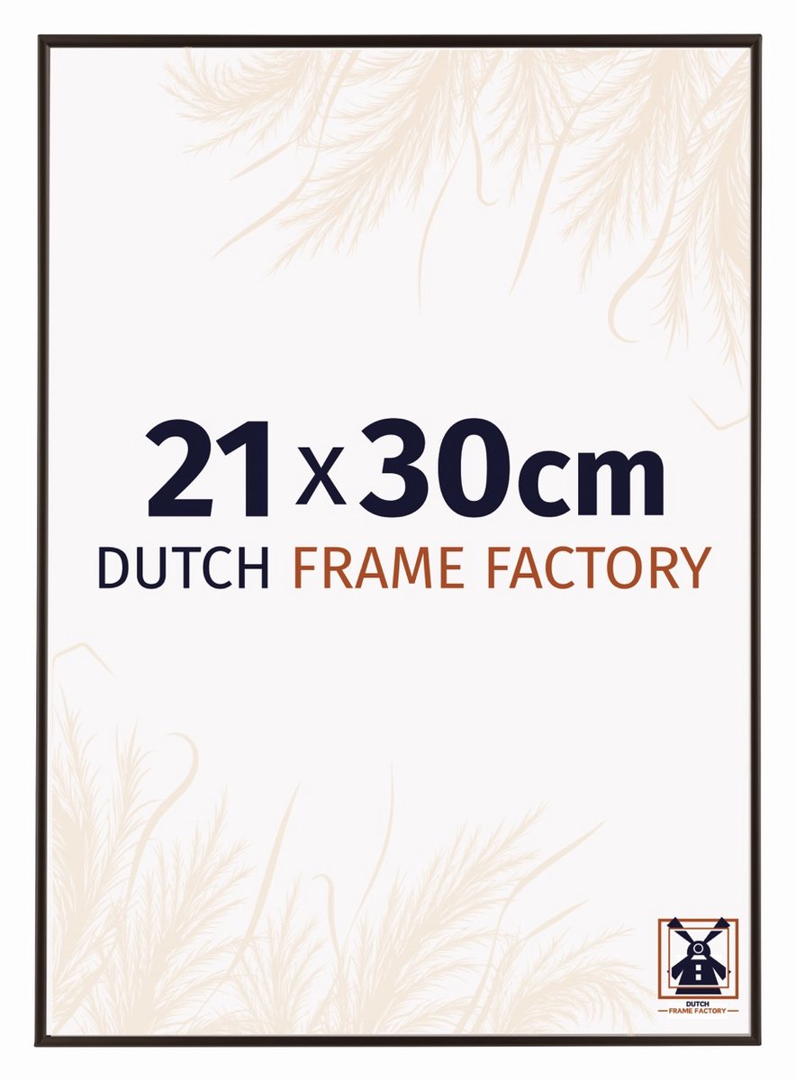 Dutch Frame Factory Fotolijst 21x30 cm - Kunststof - Antraciet - Easy