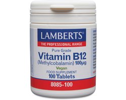 Lamberts Vitamine B12 100µ - 100 Tabletten - Vitaminen
