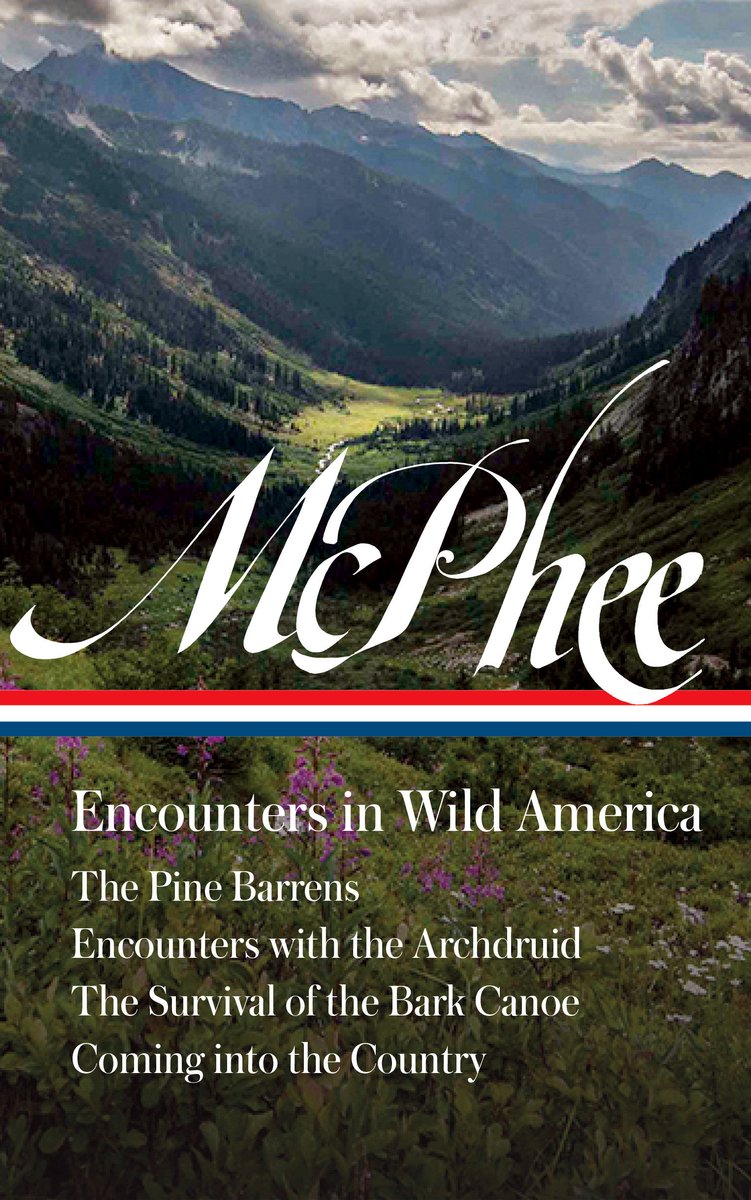 Omslag van John McPhee: Encounters in Wild America (LOA #398)