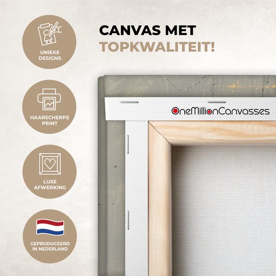 Peinture sur toile 120x80 cm - Décoration murale Femme - Art - Or - Abstrait - Glamour - Décoration murale salon - Décoration chambre moderne - Tableaux abstraits