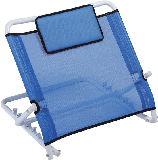 Herdegen Rugsteun voor in Bed - Inklapbaar - Verstelbaar - Blauw