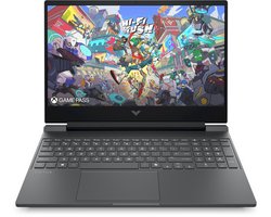 HP Victus Gaming Laptop 15-fb3971nd AMD Ryzen™ 7 8845HS 39,6 cm (15.6") Full HD 16 GB DDR5-SDRAM NVIDIA GeForce RTX 4050 Wi-Fi 6 (802.11ax) Windows 11 Home Zwart