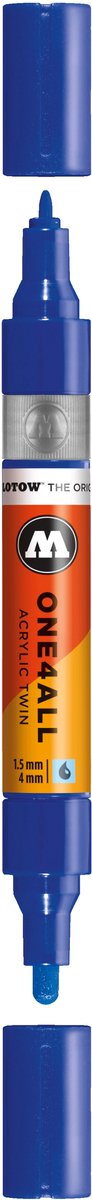 Molotow - One4All Twin Marker - Ultramarine Blue