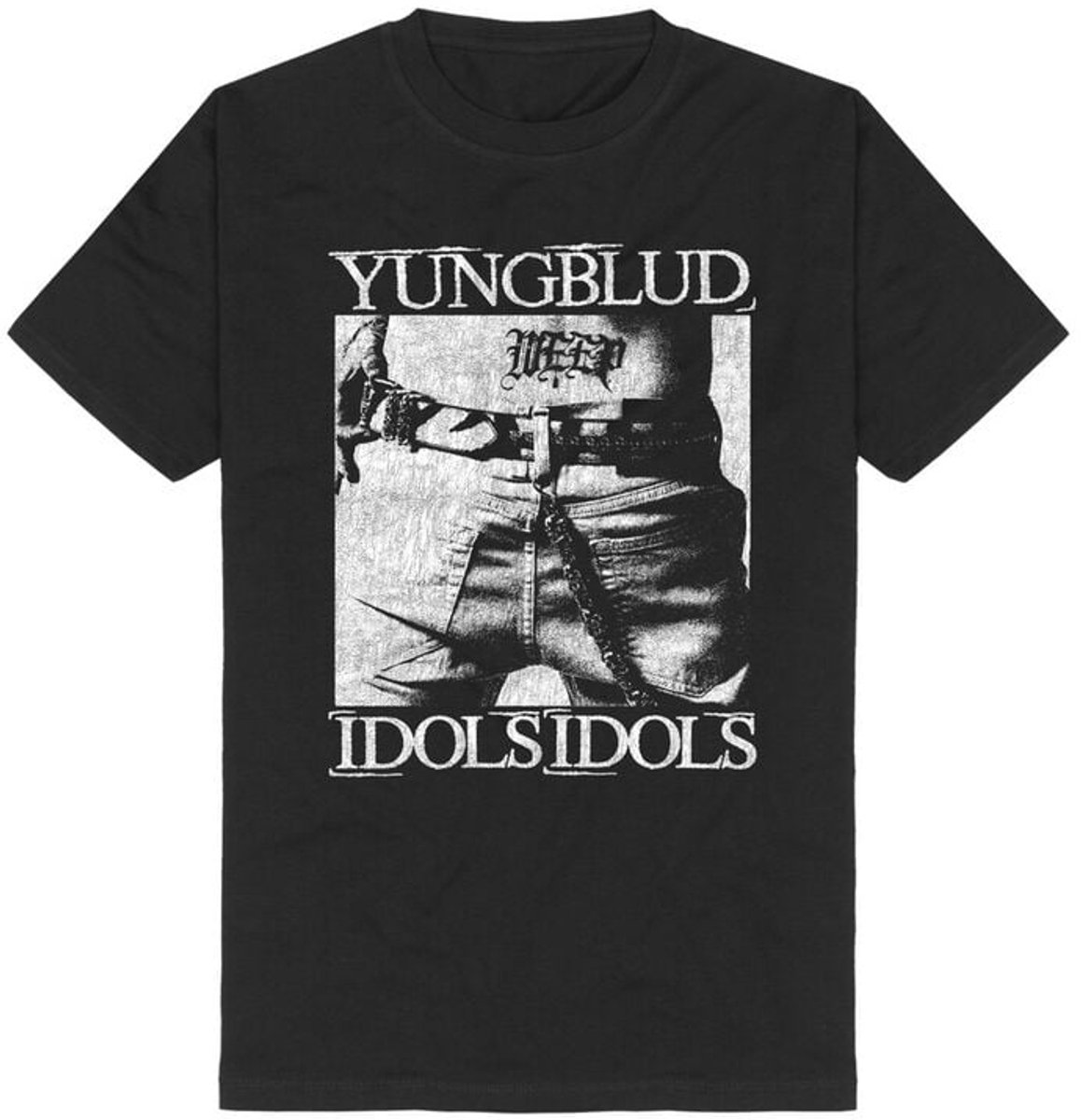 Yungblud Idols Bootleg Heren T-shirt - zwart - XXL