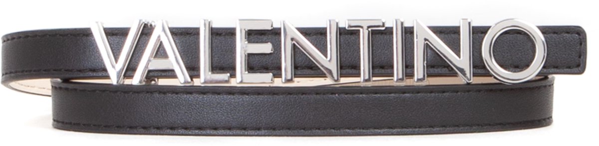 Valentino Belty Dames Kledingriem - Zwart / Zilver