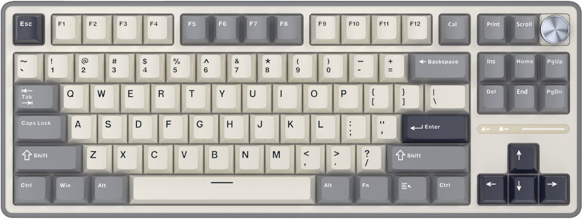 Royal Kludge RKR87 Pro - Gaming Toetsenbord - Mechanisch - Keyboard - Gaming - RGB thumbnail 6