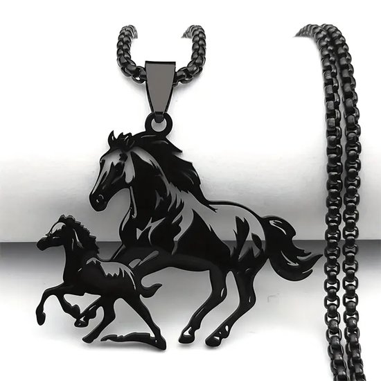 Halsketting voor meisjes en paarden voor dames Halsketting voor meisjes en paarden voor dames
