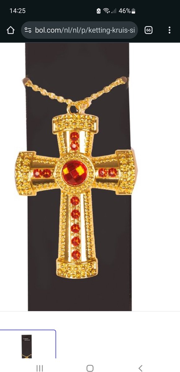Ketting Sinterklaas Kruis