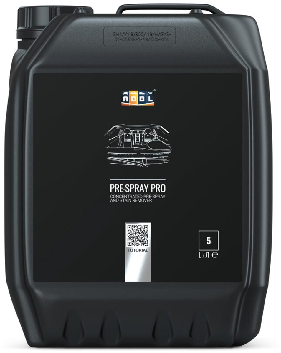 ADBL - Pre-Spray Pro - Upholstary Cleaner - 5 ltr