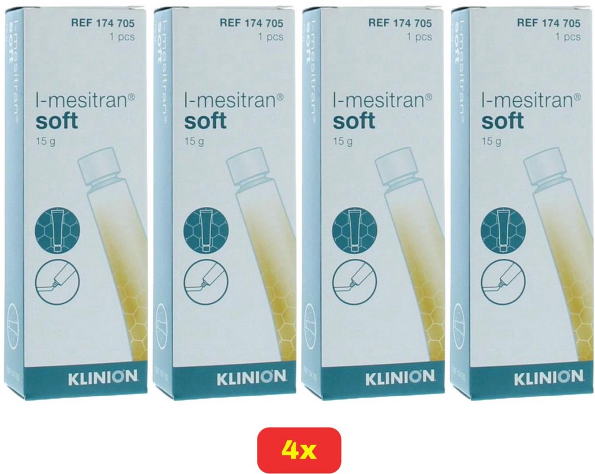 Mesitran Soft Honinggel - 4x15 gram voordeelverpakking