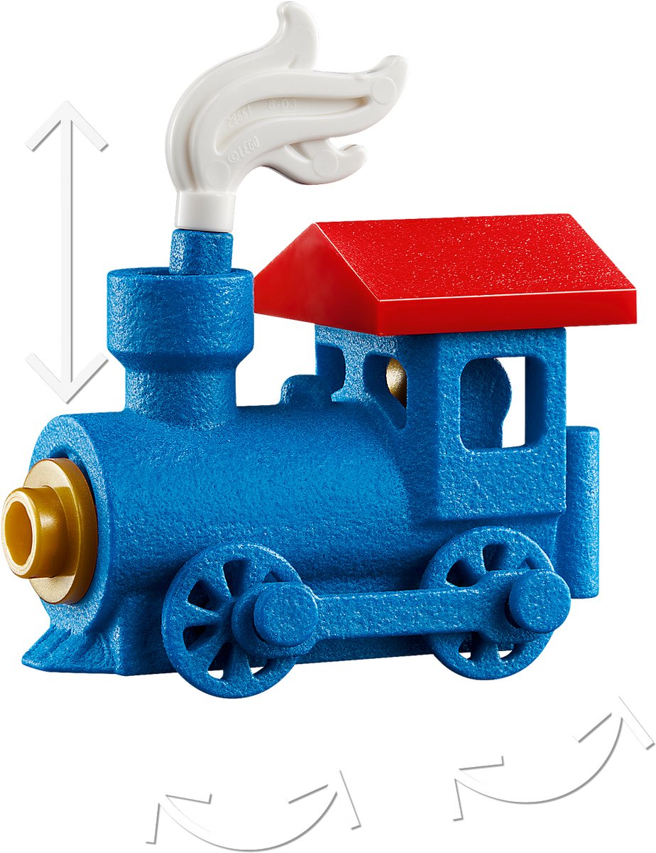 LEGO Icons Feestelijke Kersttrein Kerstdecoratie - 10361 — afbeelding 14