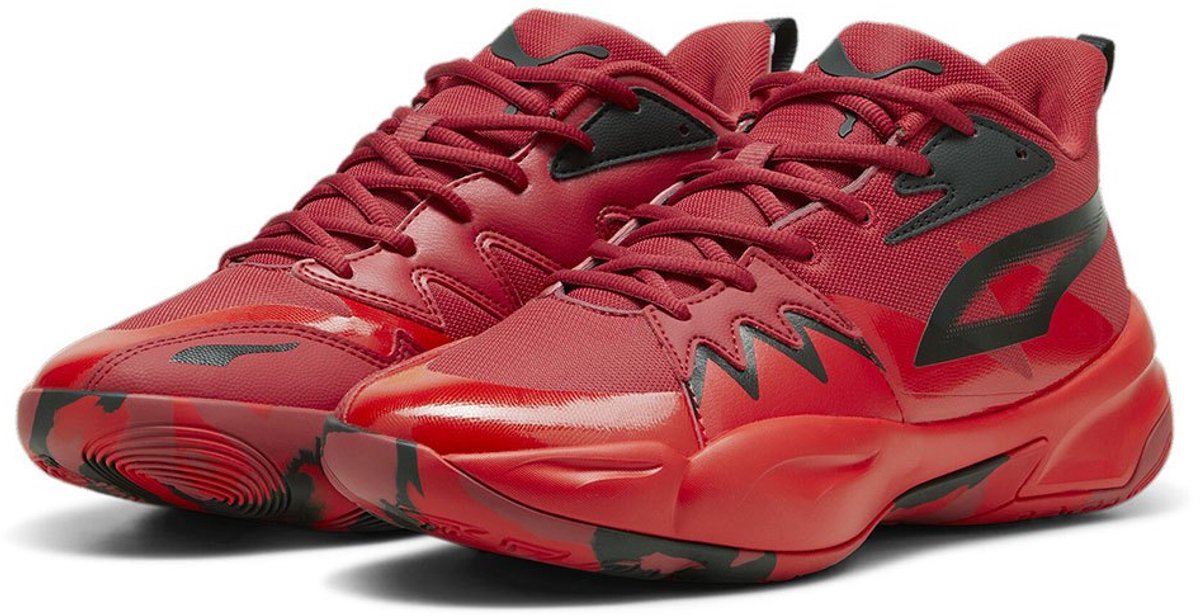Puma Genetics Basketbalschoenen 1/2 Man Vrouw Rood