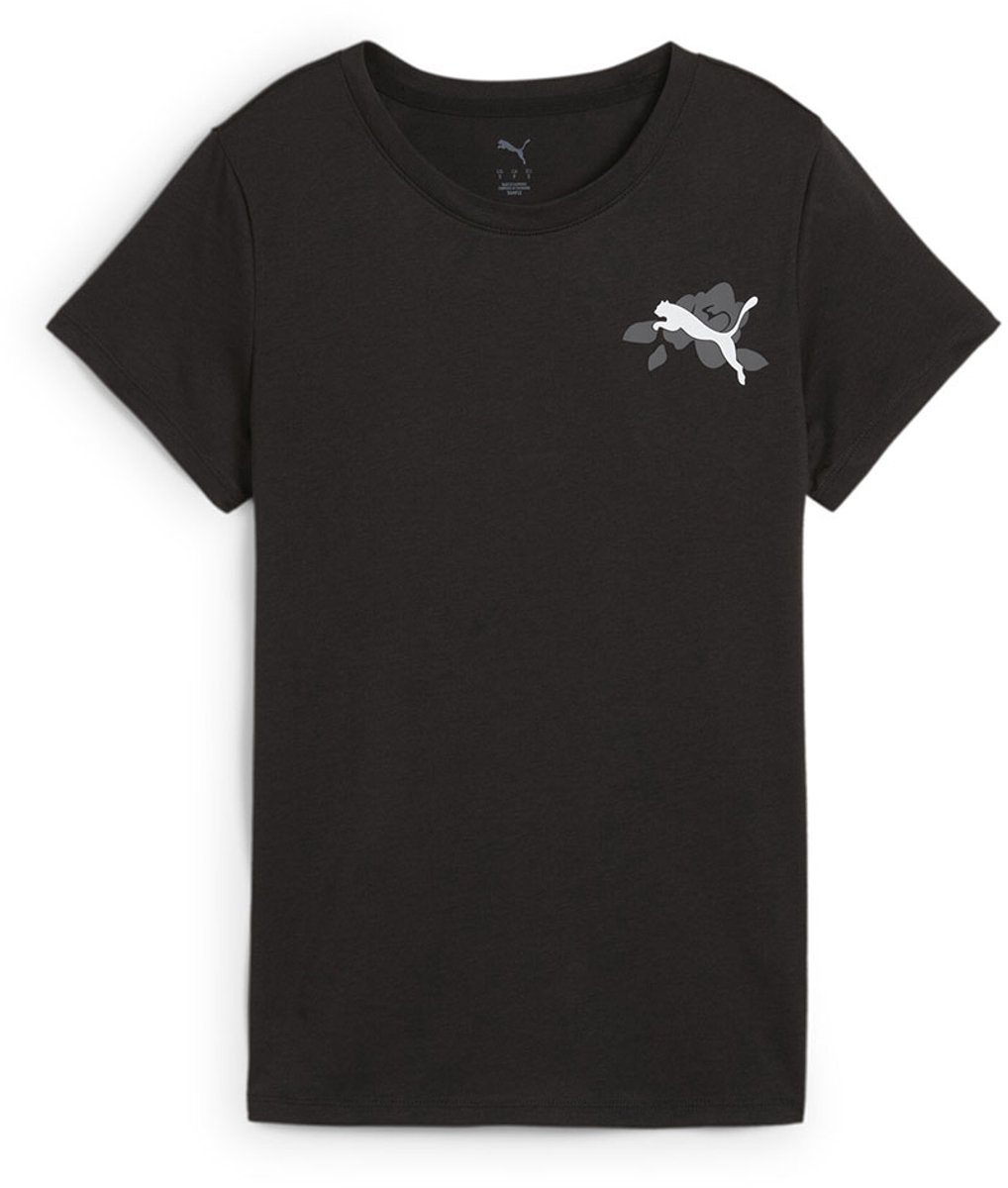 Puma Graphics Train Concept T-shirt Met Korte Mouwen Vrouw Zwart