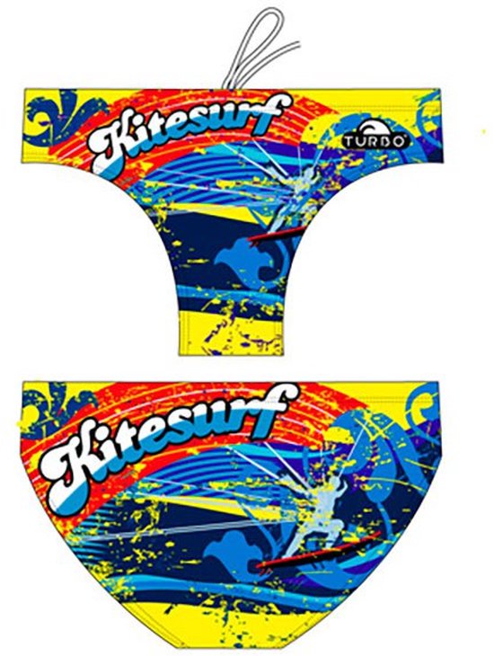 Turbo Kitesurf Proresist Slip de Bain Multicolore 5XL Homme