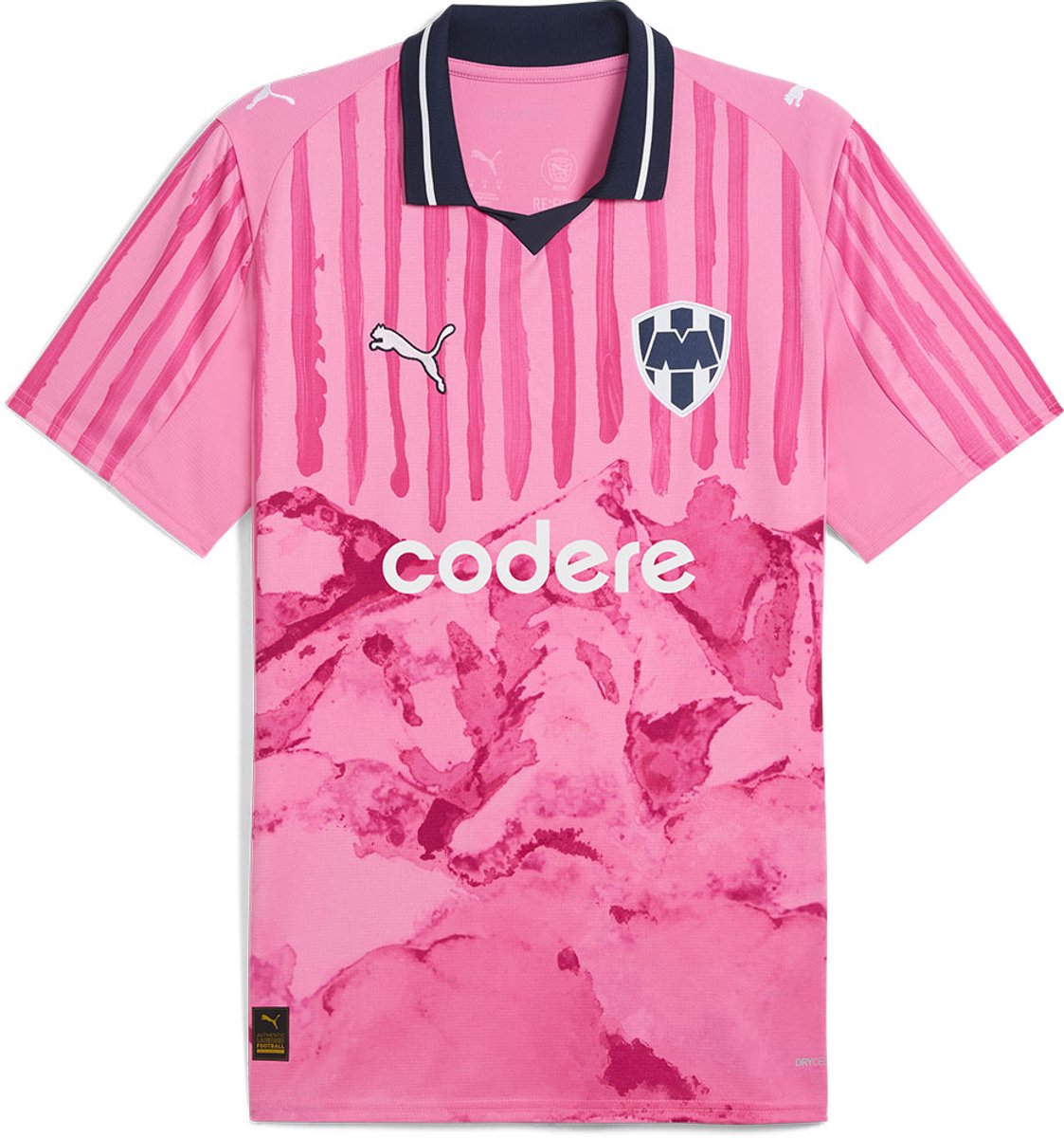 Puma Super Monterrey Replica T-shirt Met Korte Mouwen Roze M Man,Vrouw