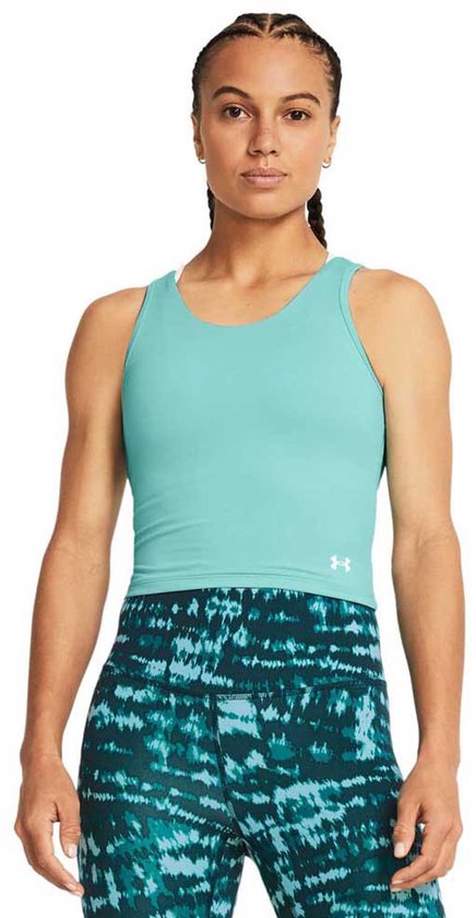 Foto: Under armour motion mouwloos t shirt blauw xl vrouw
