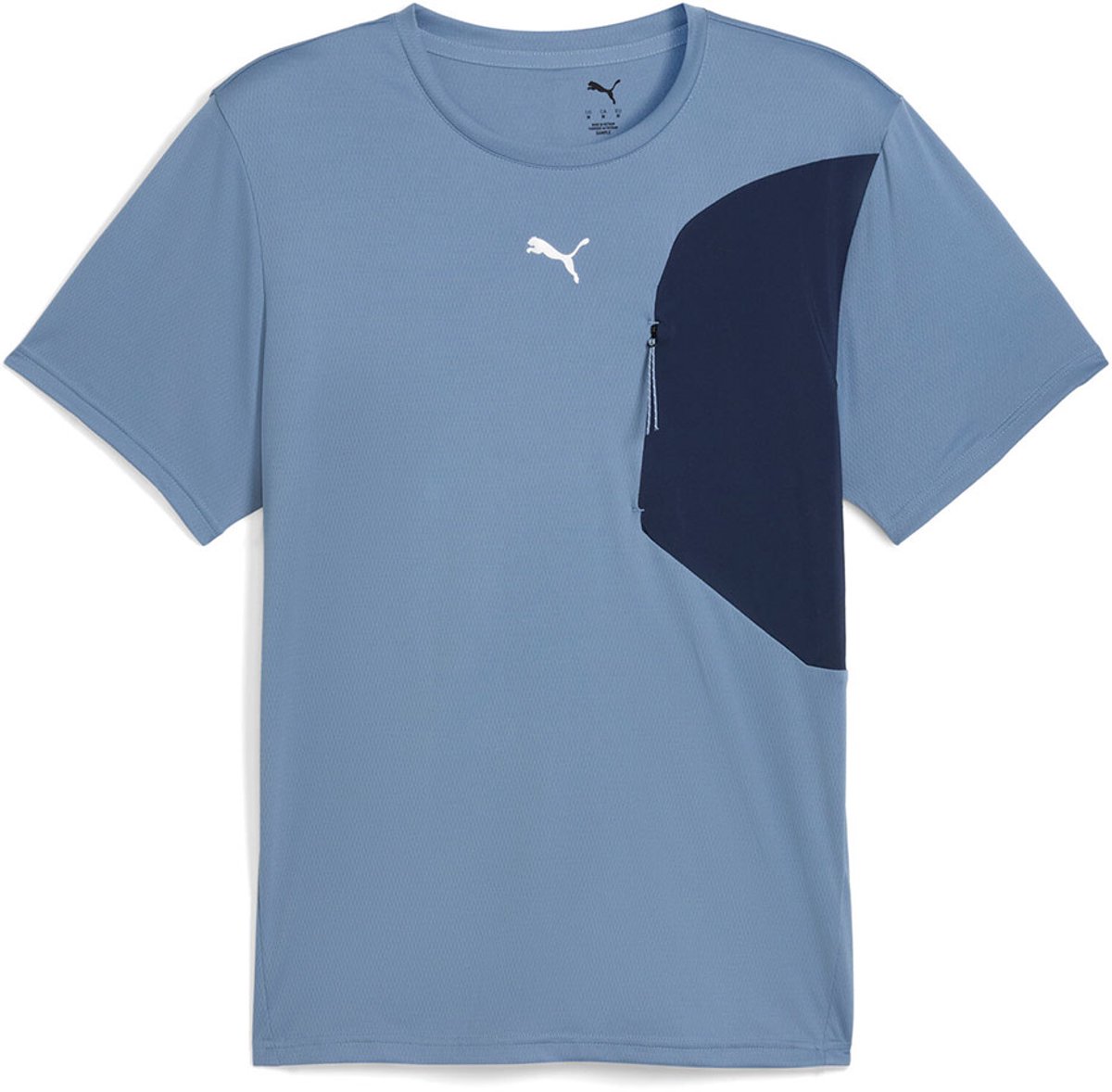Puma Flex Pocket T-shirt Met Korte Mouwen Man Blauw
