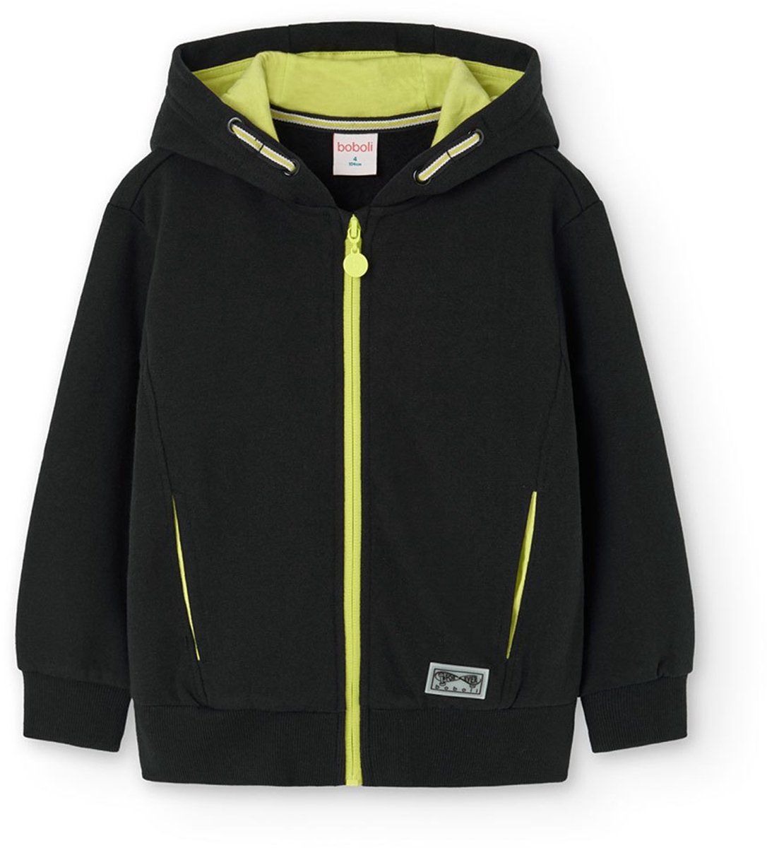Boboli Fleece Jas 5 Years Jongens Meisjes Zwart