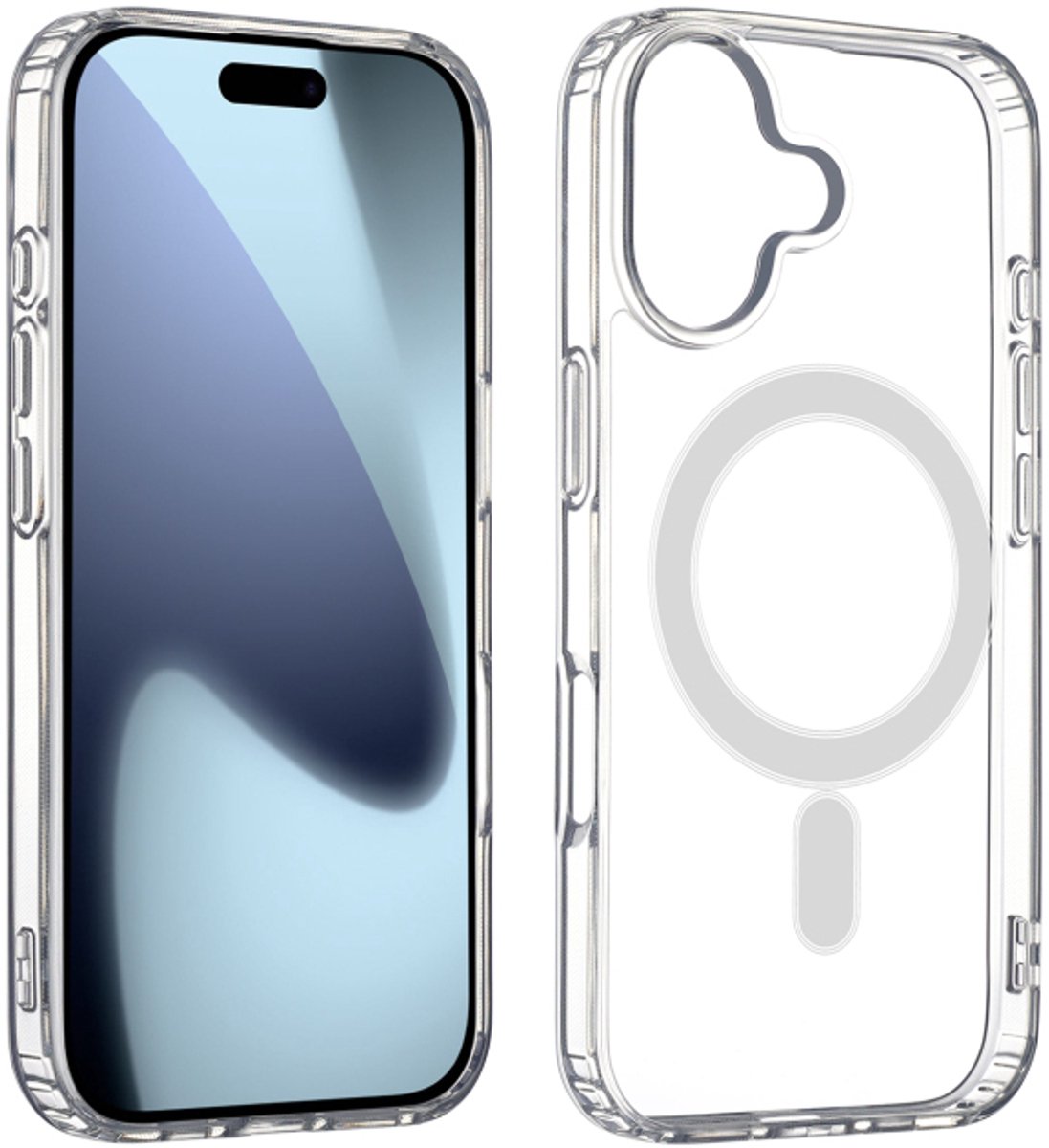 Tolerate ED160053 mobiele telefoon behuizingen 16 cm (6.3") Hoes Transparant iphone 17