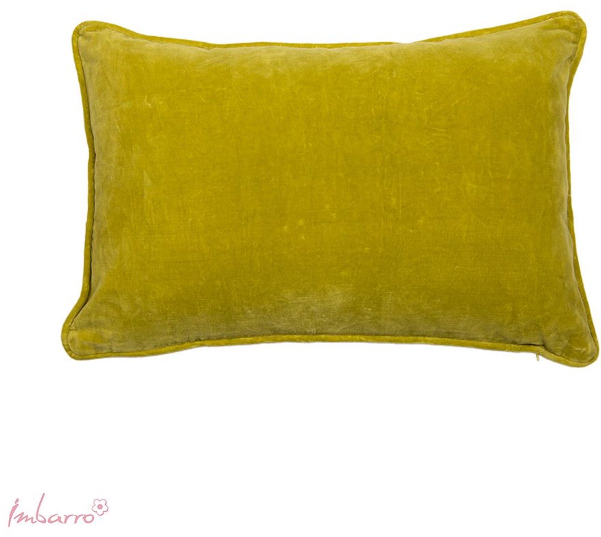 Imbarro Fashion & Home Kussen Lala P Olive 40 x 60 cm Velvet