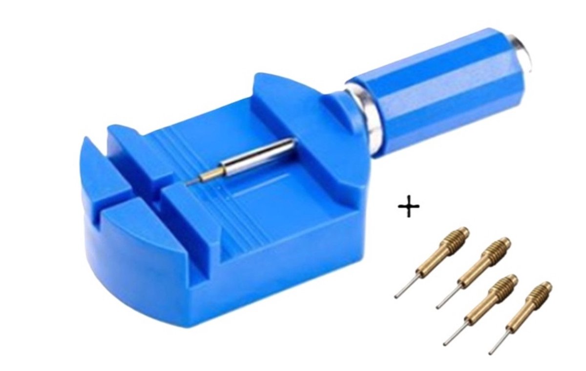 West Watches Horlogeband Inkorter set - Horloge Band Inkorter Verkleiner Horlogemaker - met extra Schakel Pin Set 4 stuks