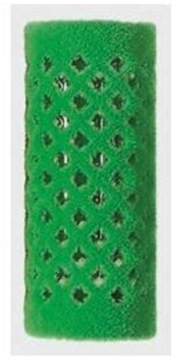 Efalock Fluwelen roller Groen 24mm 12st