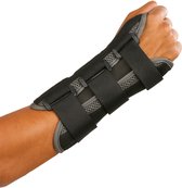 BLACKROX Polsbrace, Beast Killer, 2 x polssteun voor mannen en vrouwen, polsbandage voor sport, fitness, gym, bodybuilding, powerlifting, gewichtlifting, krachtsport (grijs