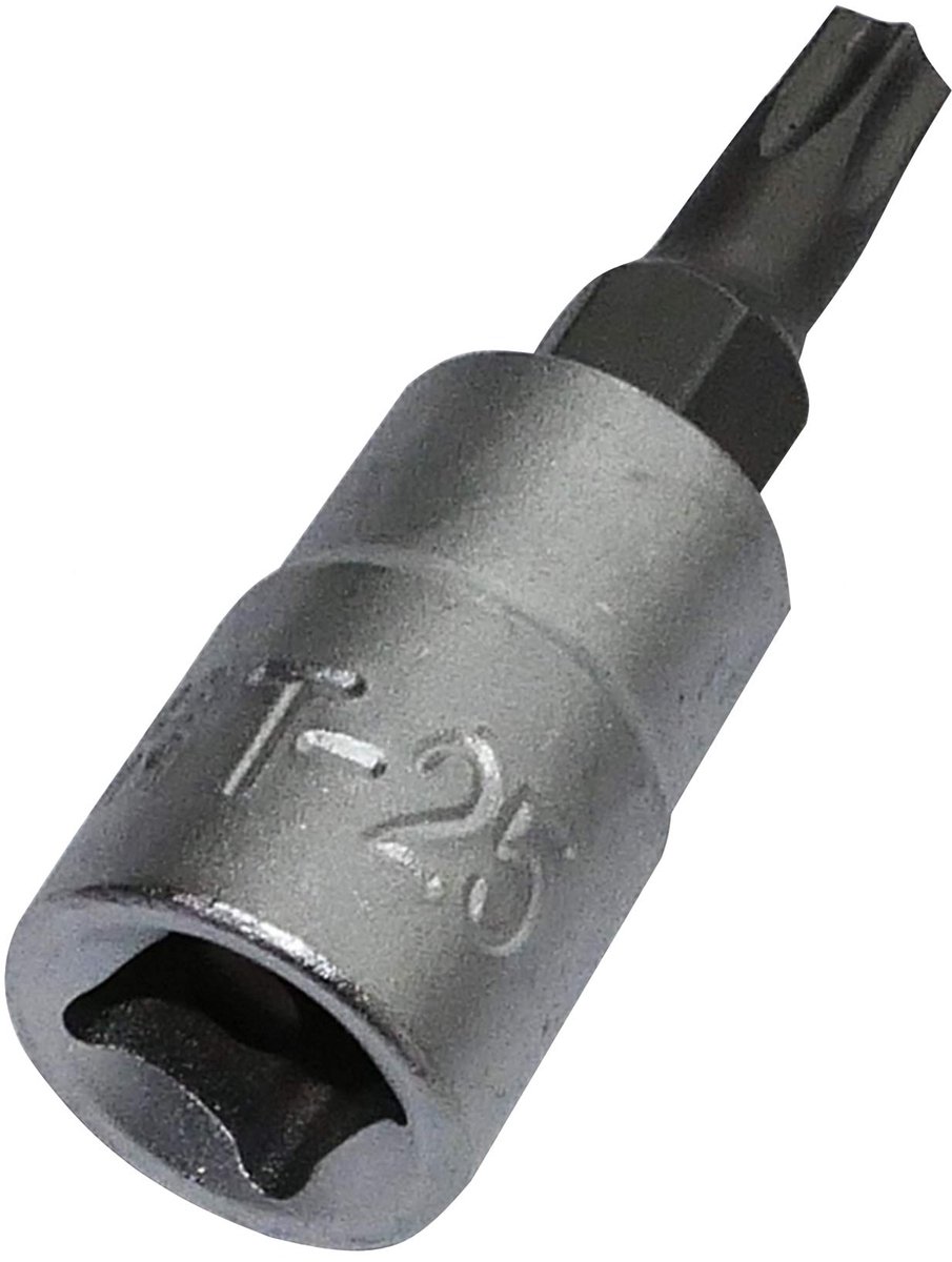 Aerzetix C2167 Torx Inzet T25 - 1/4 Inch - Professionele Kwaliteit