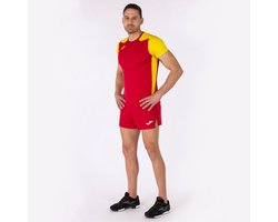 Joma Record Ii T-shirt Met Korte Mouwen Rood XL Man