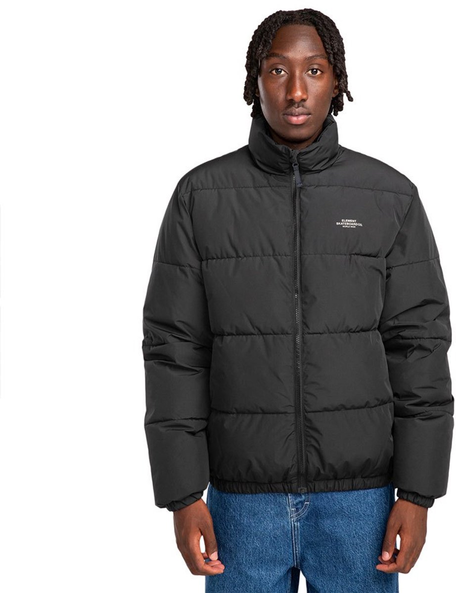 Element Classic Puffa Jas Man Zwart