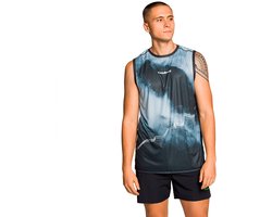 Trangoworld Merles Mouwloos T-shirt Blauw,Zwart L Man