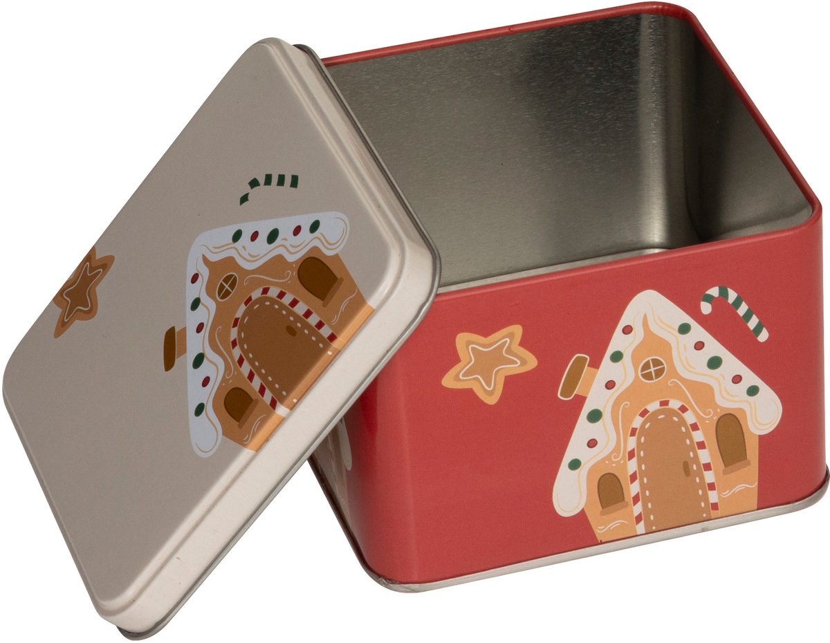 Metalen koekjesdozen, 3 stuks