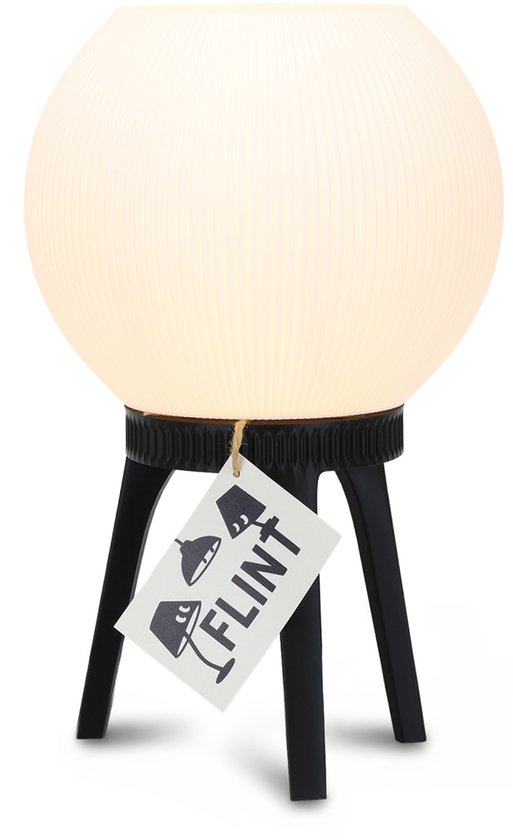 Industriële cilindervormige zwart wandlamp E27 | My Planet LED