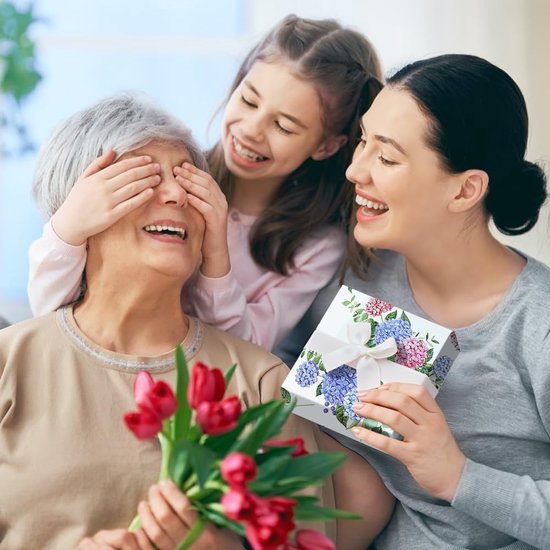 Central 23 - Feeën en Eenhoorn Inpakpapier - 6 vellen mystieke cadeauverpakking voor meisjes - Leuke vlinder en bloemen voor haar - Roze Paars