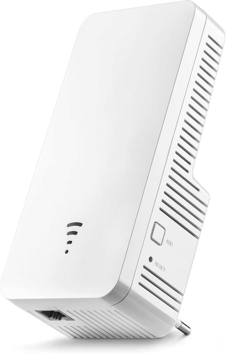 Solacis Wifi versterker stopcontact - Wifi versterker - Wifi repeater - Wifi stopcontact - Wifi verbeteren - Betere wifi - Must have voor een betere wifi in huis!