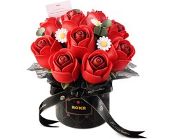 Robotime Red Rose Bouquet - ROKR Floral Art Series - AF02J - Bloemen - Rozen - Boeket - Bouwpakket