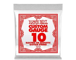 Refill per 6/ERNIE BALL/ELECTRIC STRINGS/Plain steel 010